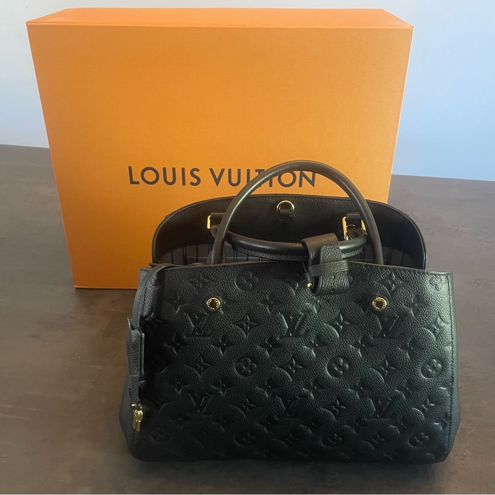 Louis Vuitton Montaigne MM Embossed handbag